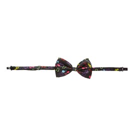 WIDMANN 05736 ? Bow Tie Black with Musical Note Multicoloured, in one Size
