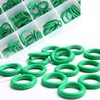 STRIVEHUGTOSUCCESS 270pcs 18 Grid R134a R12 Car Air Conditioner HNBR