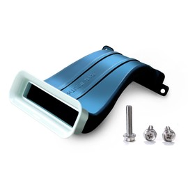 STRECOS Air Intake Snorkel Modification Tuyere Big Mouth Inlet Compatible With 2012-2018 MK3 MK3.5 Ford Focus ST RS Hatchback 4D Sedan (White)