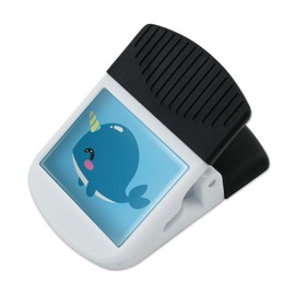 Cute Kawaii Baby Narwhal Refrigerator Fridge Magnet Magnetic Hanging Hook Note Snack Clip