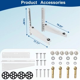 Duiliuu Mini Split Wall Mounting Bracket for 9,000-18,000 BTU Air Conditioner...