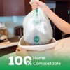 ANECO 100% Compostable Food Waste Bags 3 Gallon, 100 Count,