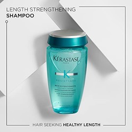 KÉRASTASE Bain Extentioniste | Shampoo Fortalecedor | Estimula el Cuero Cabelludo para Potenciar el Crecimiento y Refuerza la Fibra Capilar | Con Taur