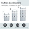 Lille Home Stackable Stainless Steel Lunch Containers, 43OZ Capacity 3