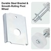 Bifold Door Repair Kit for 1-3/8 in Wood Doors, Includes