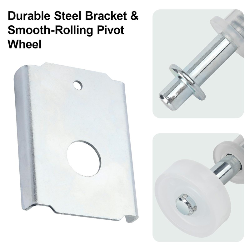 Bifold Door Repair Kit for 1-3/8 in Wood Doors, Includes
