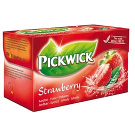 Pickwick Strawberry, 20 Tea Bags Per Packages, (Pack of 4)
