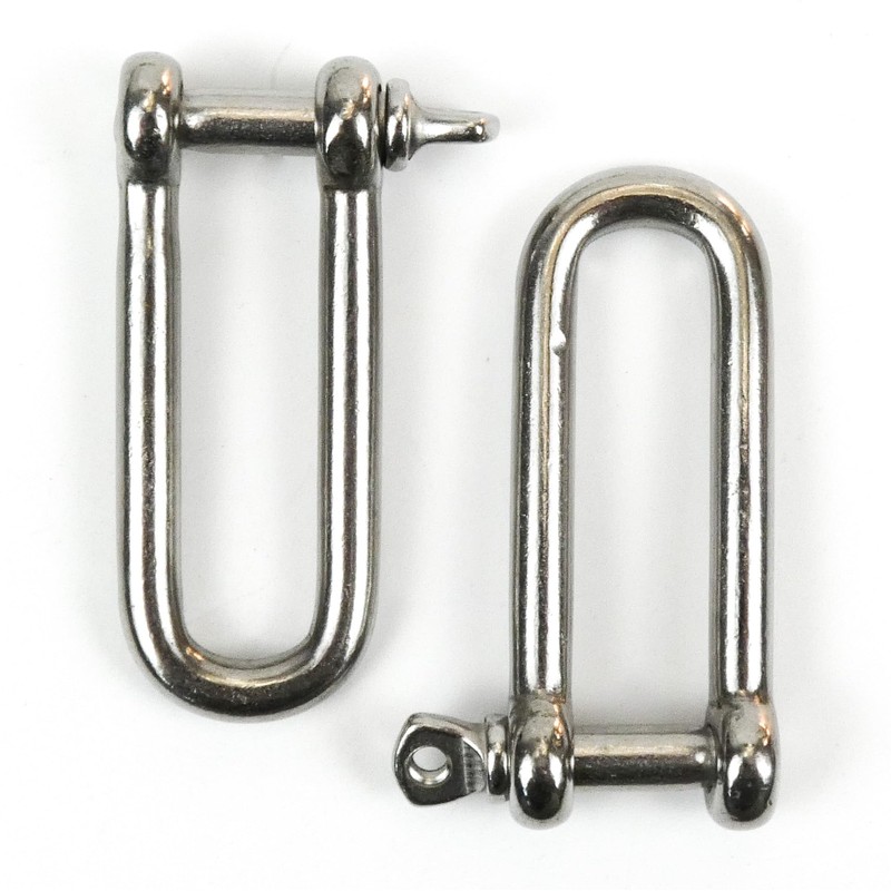DAUMLINK® 2 round shackles long, material stainless steel A4 /