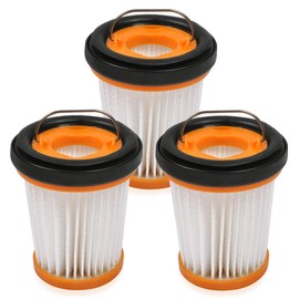 KEEPOW Fabric Vacuum Filter Compatible with Shark ION W1 Cordless Handheld Vacuum WV200, WV201, WV205, WV220. Compare to Part # XHFWV200, 3-Pack