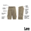 Lee Men's Dungarees New Belted Wyoming Cargo Shorts Cargos, Sporting