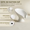Soap Dish, Soap Holder Self Draining Leaf Shape Ceramic Soap