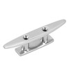 Stainless Steel Low Flat Top Boat Dock Cleat Marine Grade