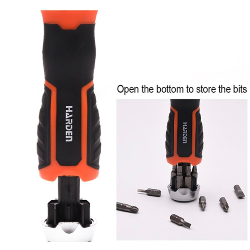 Edward Tools 38 Piece Ratchet Screwdriver Set - Easy Ratchet