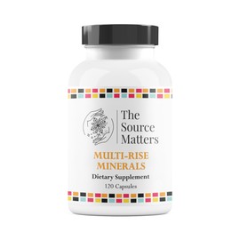 THE SOURCE MATTERS Multi-Rise Minerals Daily Multi-Mineral Supplement with Highly Absorbed Chelated Minerals for Bone, Muscle, Nerve, and Digestive System Support (120 Capsules)