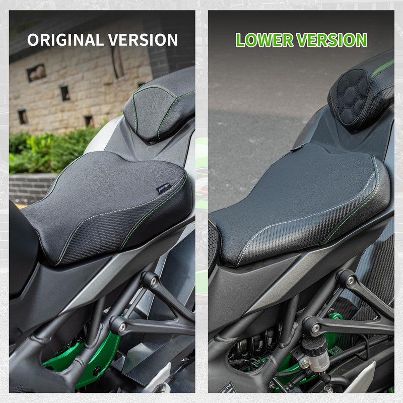 TaTonCycle Ninja ZX-4R ZX-4RR 2023-2027 Complete Rider Seat (Black)