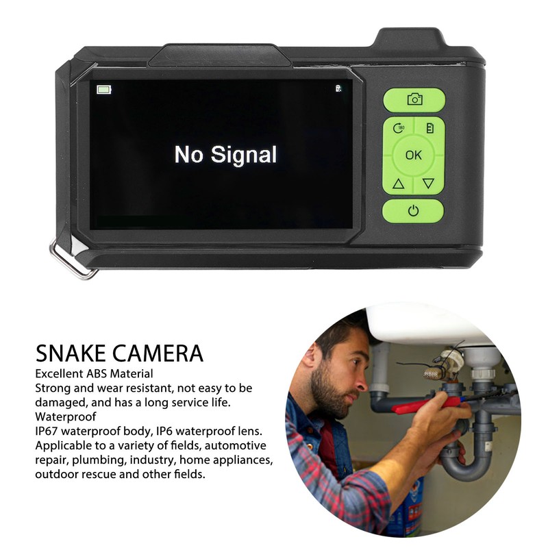Industrial Endoscope Camera 4.3 Inch IPS 1080P HD Single Lens