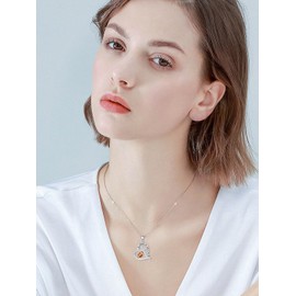 POTOPYY Football Necklace for Women Sterling Silver Cross Sports Pendant Football Jewelry Christmas Gifts for Women Mom Wife Daughter Sister Friends