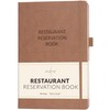 Skyline Restaurant Reservation Book – Undated Dinner Table Reservations Book