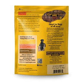 Savory Prime 1-Pound Rawhide Chips Beef