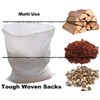 Woven Polypropylene Rubble Builder Sacks Bags 20 x 30" -