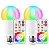 ILC LED Color Changing Light Bulb, 120 Colors, 5700K Daylight