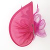 DRESHOW Fascinator Hats for Women Pillbox Hat with Veil Headband