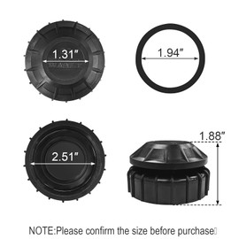 151933 Cap and Cover Assm Kit DASASVF100 1" and DASASVF075 3/4" Valves,Replacement for Rainbird RPKASVF100