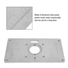 Router Table Insert Plate 235mm x 120mm x 8mm Aluminum
