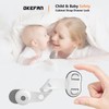 Child Safety Cabinet Strap Locks - OKEFAN 12 Pack Baby