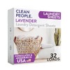 The Clean People Laundry Detergent Sheets - Laundry Soap -