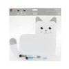 balvi Meow! Magnetic Writing Board White Original Writing Board for