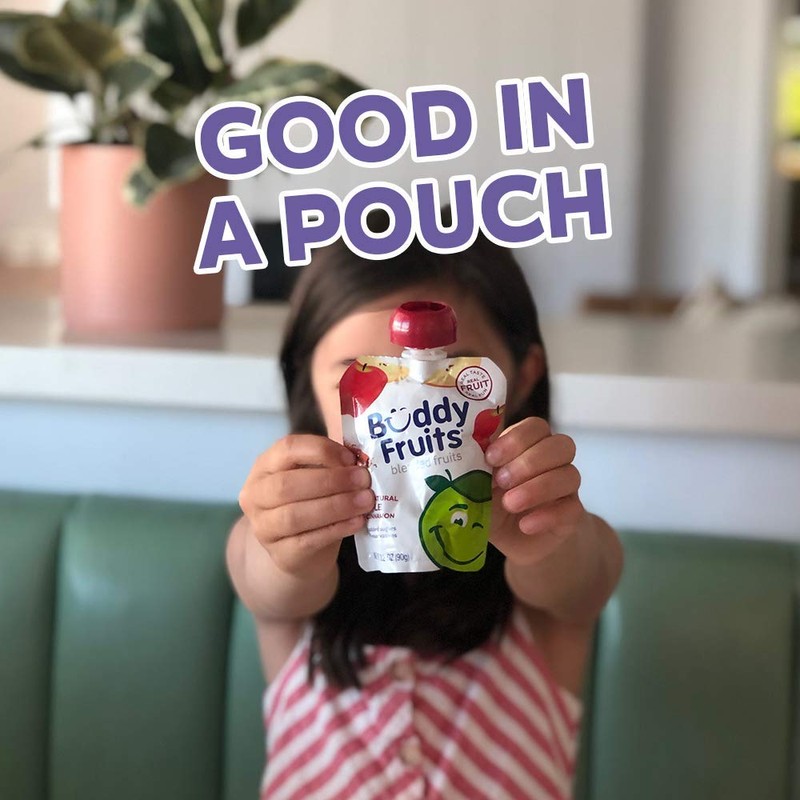 Buddy Fruits Pure Blended Fruit and Veggies Apple, Pear and