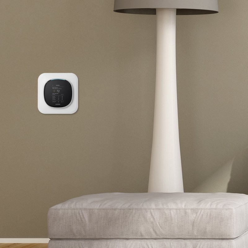 HOLACA Wall Plate Bracket for Ecobee 4 Smart Wi-Fi Thermostat