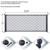 MWMNUN 2 Pcs Universal Stretch Mesh Car Mesh Bag with