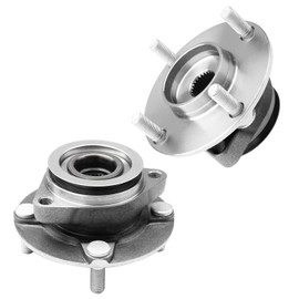 Detroit Axle - Front Wheel Bearing Hubs for 2009-2014 Nissan Cube 2007-2012 Versa 2010-2018 Tiida, 2010 2011 2012 Wheel Bearing and Hubs Assembly Replacement