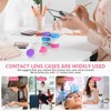 KISEER 12 Pack Colorful Cute Contact Lens Case Bulk Box