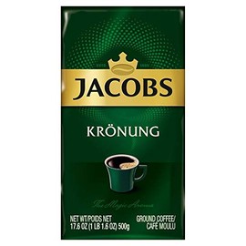 Jacobs Kronung Ground Coffee 500 Gram, 1.76 Ounce (Pack of 6)