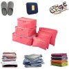 AJCT Bolsas De Viaje Organizador De Maleta 7 En 1
