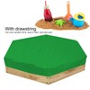 Sandbox Cover Hexagon Sandpit Sand Toys Cover Waterproof Pool Cover