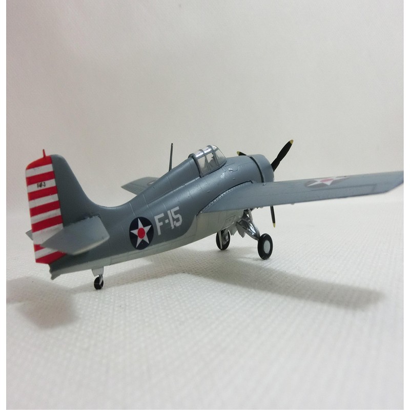 1/72 完成品 37246 F4F-4 第３戦闘飛行隊 USS 空母レキシントン 1942