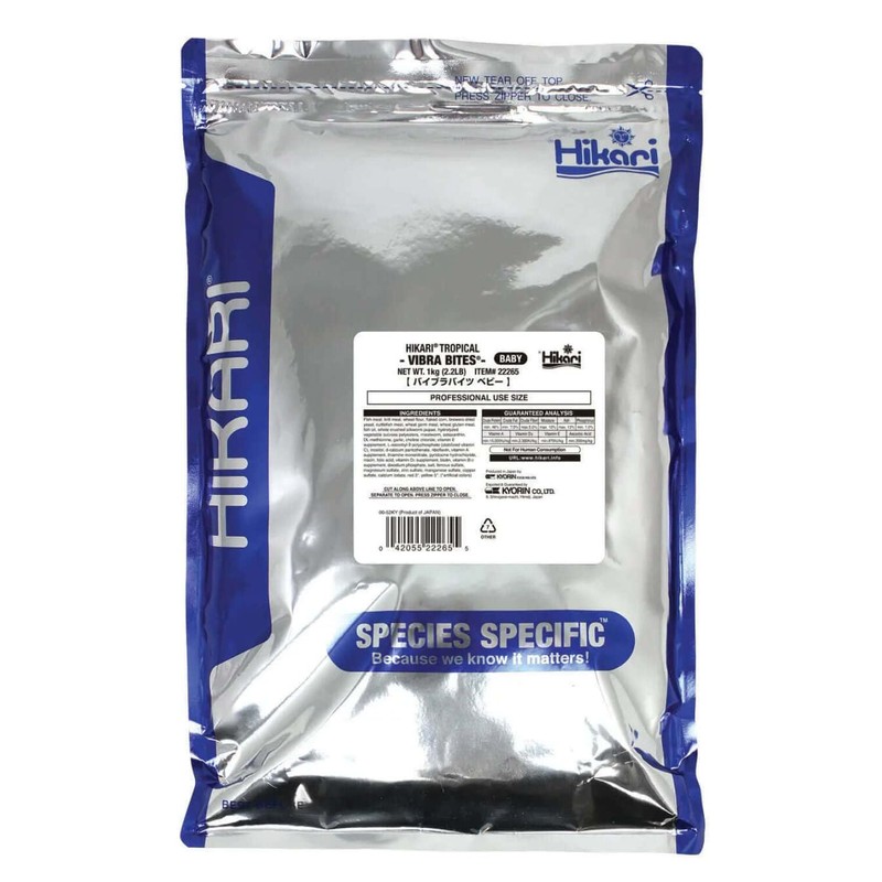 Hikari Vibra Bites Baby Tropical Fish Food, 0.18 oz