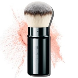 DUcare Brocha Kabuki Retráctil de Aerógrafo para Todo el Maquillaje Facial y Base para Maquillaje Facial Líquido, Crema y Polvo con Mango de Aluminio