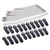10Pcs Stainless Steel Link Rod Linkage 313mm Wheelbase for Axial