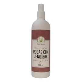 Tonico De Rosas Con Jengibre Anti Edad (500ml) Momento De Aplicación Día/noche Tipo De Piel Grasa