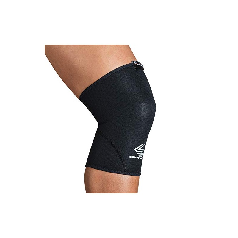 Shock Doctor Knee Comp SLV Blk L