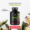 Vinagre de Manzana 500 mg 90 Cápsulas. Ingredientes naturales. Apple