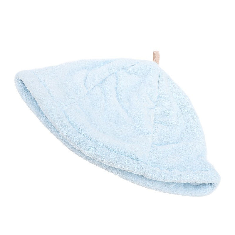2pcs Sauna Cap Coral Fleece Highly Absorbent Elastic Men Women