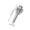 Mini Lathe Chuck, Zinc Alloy Three Jaw Chuck, M12*1 Chuck