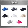 Buzz Selection CAP464 Sun Visor Hat, Plain, Logo, Simple, Sun