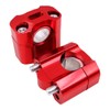 VOANZO 2PCS Motorcycle Handlebar Risers 22mm Universal Motorcycle Handle Bar
